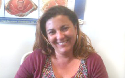 <strong>Smorra Marcella</strong>
<span>Nata il 09/01/1970<br>
Lavora a Napoli<br>
M +39 333 14 49 49 03<br>
m.smorra@ifko.it
<strong>TESI</strong>
Riabilitazione del pavimento pelvicoin paziente affetto da stipsi cronica.</span>