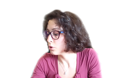 <strong>Nunzia D'andria</strong>
<span>nata il 10 gennaio 1991<br>
Battipaglia (SA)
<strong>TESI</strong>
Fisiologia della defecazione
</span>
